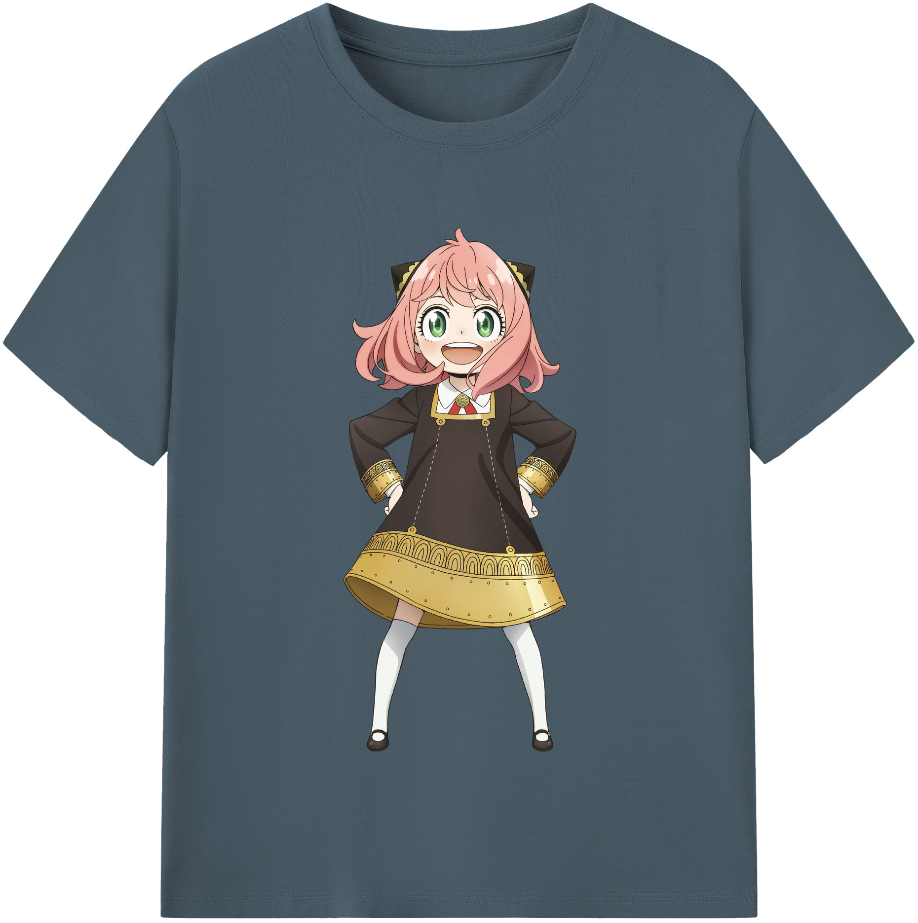 （画像用） SPY×FAMILY间谍家家酒 綿100％半袖Tシャツ（フロントプリント）
